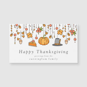 Bon thanksgiving Moderne Simple Chic