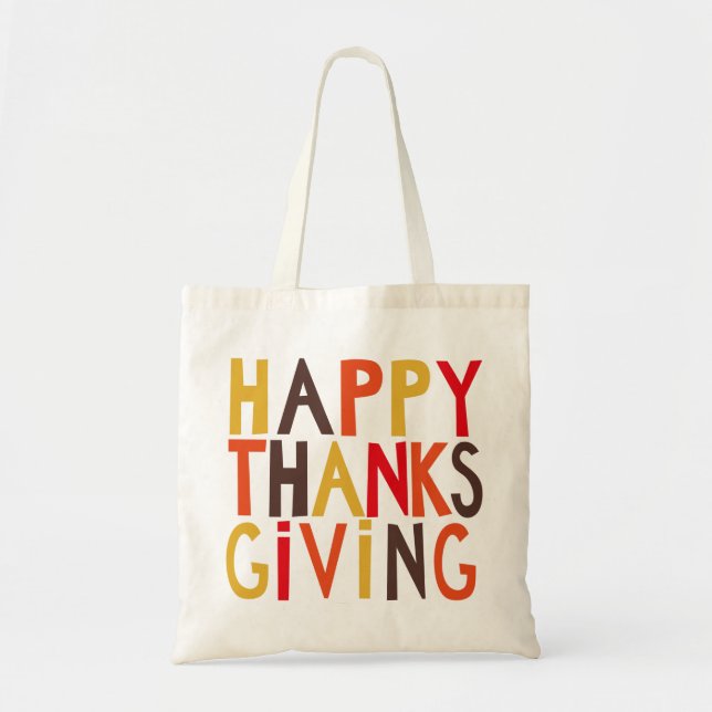 BON THANKSGIVING ! Sac fourre-tout (Devant)
