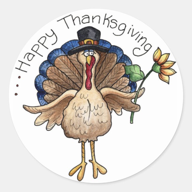 Bon thanksgiving - Stickers (Devant)