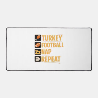 Bon thanksgiving Turquie Football Nap Repeat Funn