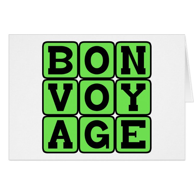 Bon Voyage, Bon Voyage (Devant horizontal)