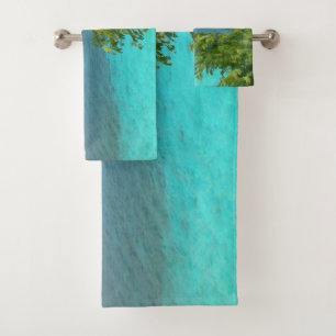 Bonaire Vue sur l'océan avec ensemble de serviette