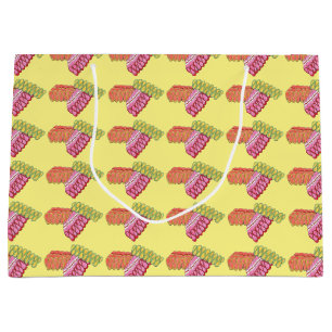 Bonbon de Noël Bonbon Jaune Vacances Sac cadeau