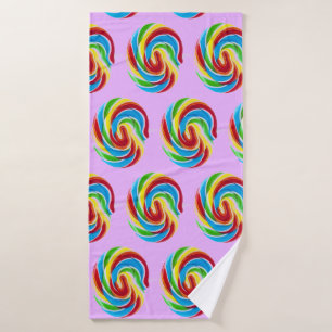 Bonbon sucré couleur mignon Rainbow Lollipop