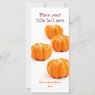 Bonbons citrouilles d'Halloween