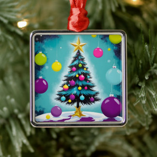 Bonbons de Noël Pop Art comme des ornements coloré