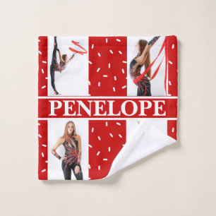 Bonbons de Noël Saupoudrer 4 Photo Collage