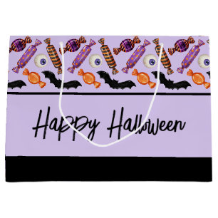Bonbons d'Halloween Soigné Purple Grand Sac Cadeau