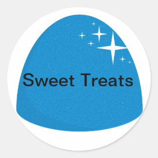 Bonbons Géant Bleu Gumdrop Party Favoriser Sticker