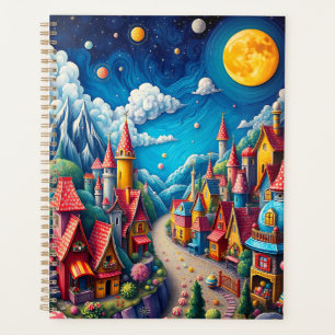 Bonbons Lune Colorée Terre & Village Magique