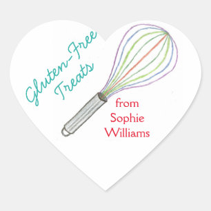 Bonbons sans gluten étiquettes de cuisson / autoco