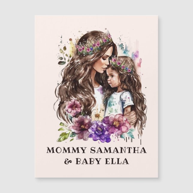 Bond adorable maman et fille (7) (Devant)