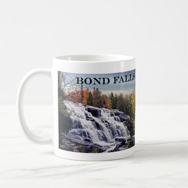 Bond Falls mug (Gauche)