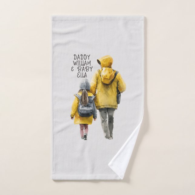 Bond père et fille (Serviette à main)