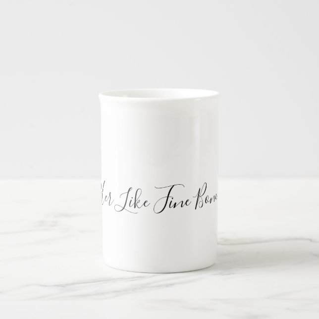 Bone fine Chine Mug (Devant)