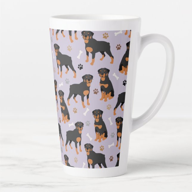 Bones de chien et pattes en latte de la Mug (Droite)