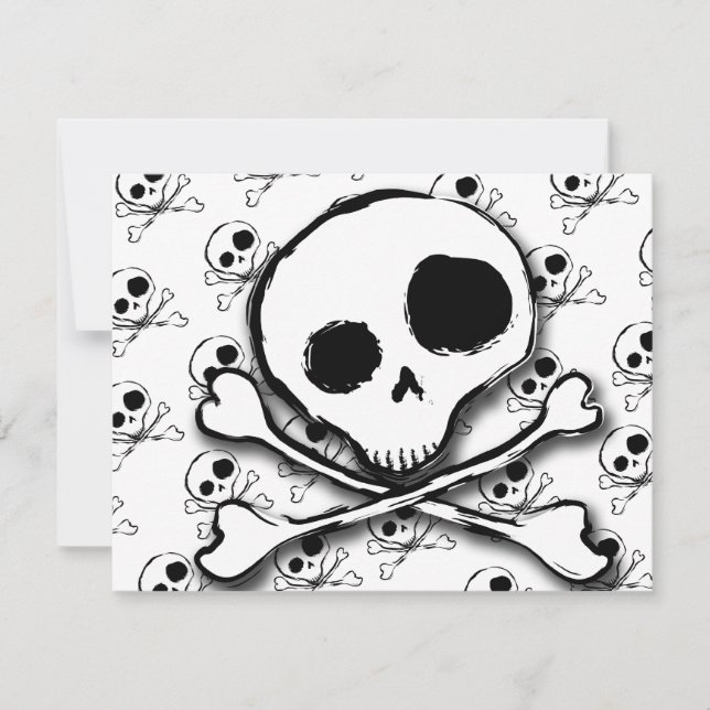 Bones N crâne avec fond (Devant)