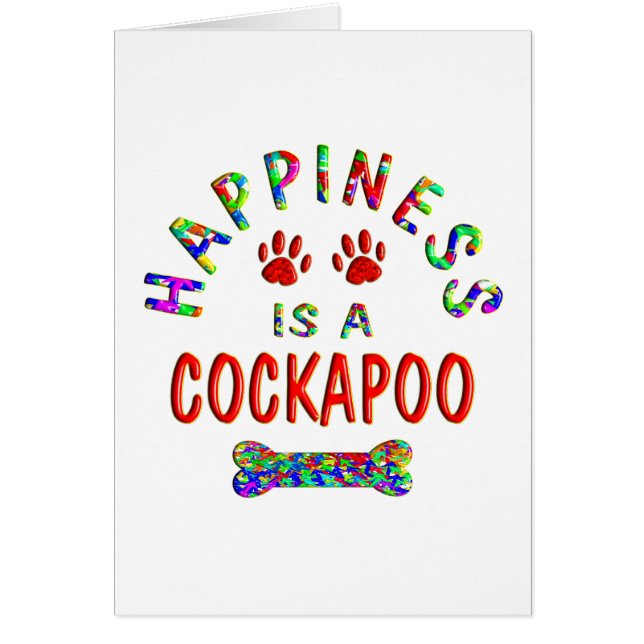 Bonheur de Cockapoo (Devant)