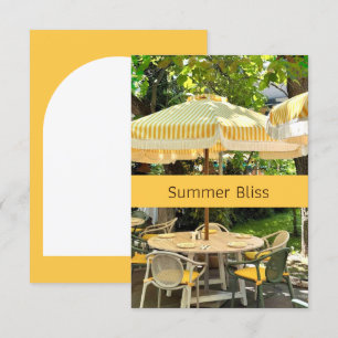 Bonheur d'été Carte postale du Café du Parc Enso
