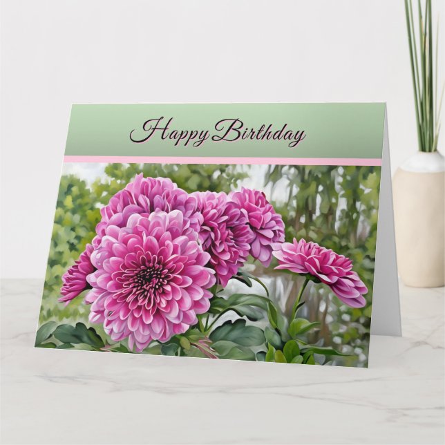 Bonheur et Amour - Carte Anniversaire (Devant)