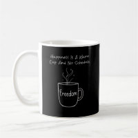 Bonheur Tasse Chaude Aucun Programme Style de Vie