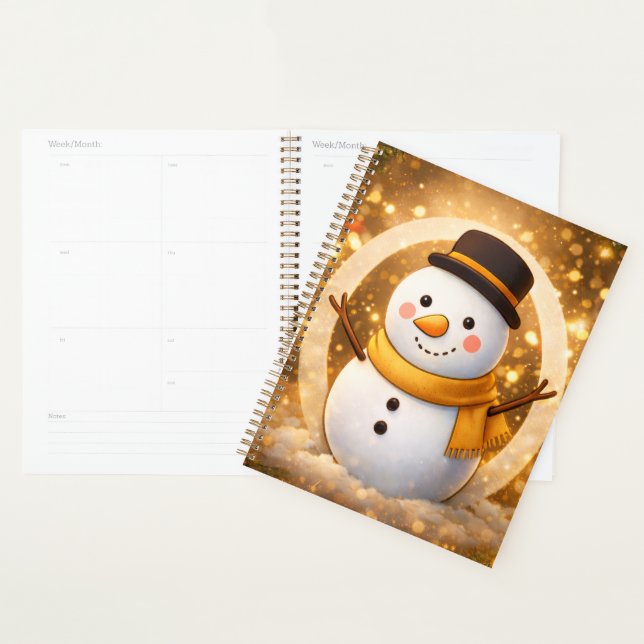 Bonhomme de neige (Devant avec enveloppe)