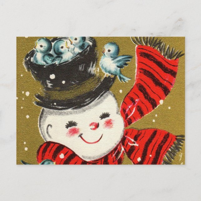 Bonhomme de neige | Cartes postales (Devant)