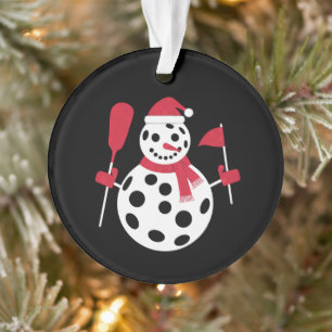 Bonhomme de neige chapeau de Père Noël Famille Xma