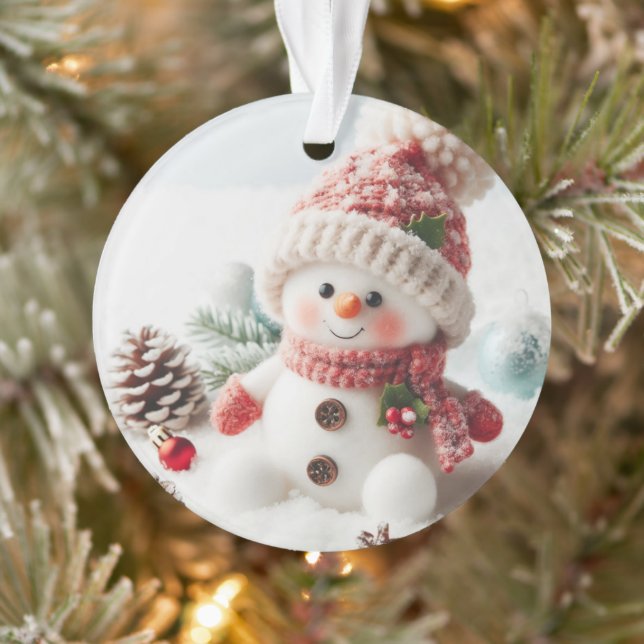 Bonhomme de neige des Fêtes (Arbre)