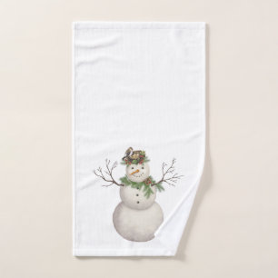 bonhomme de neige vintage moderne de jardin