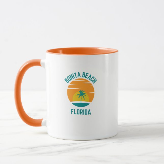 Bonita Beach Floride Café Mug (Gauche)