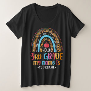 Bonjour 3e année Mon nom est...Retour à l'école Ca
