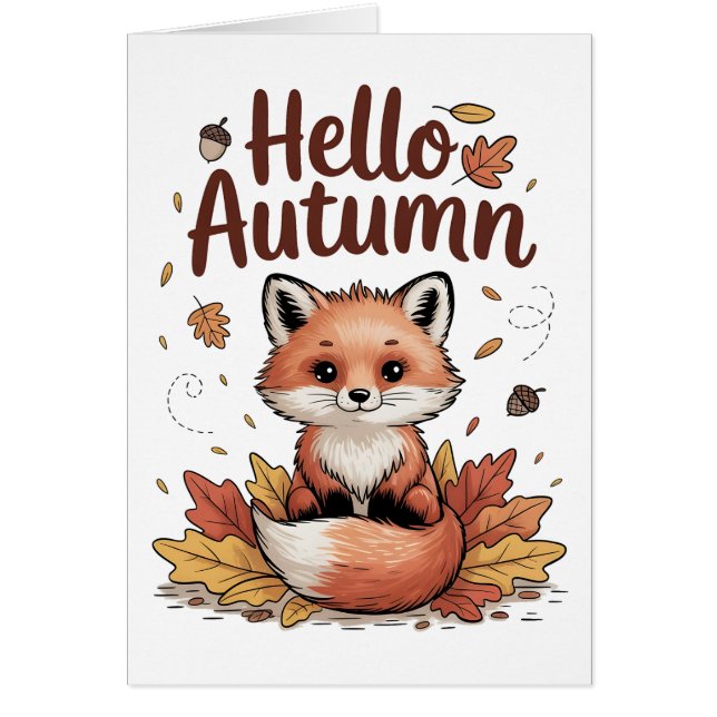 Bonjour Automne (Devant)