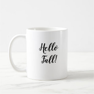 Bonjour Automne Café Mug Automne