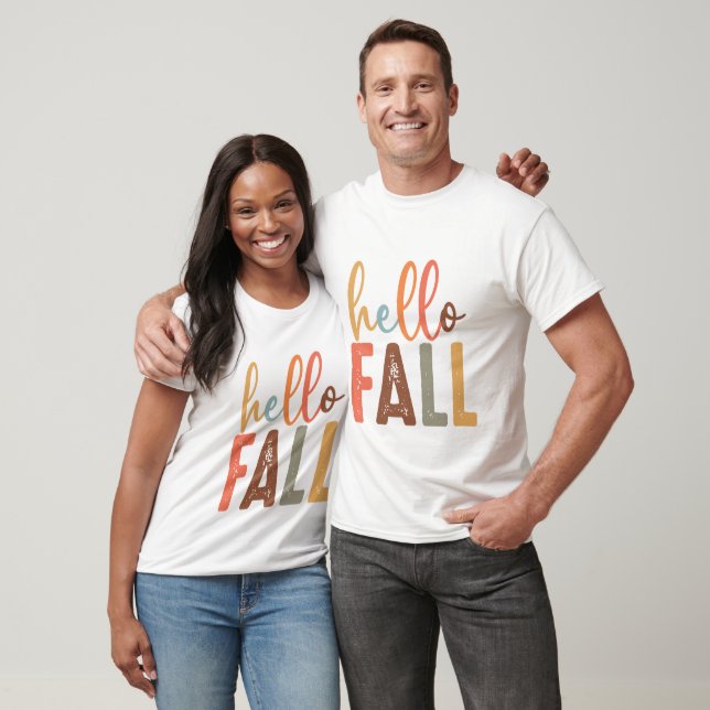 Bonjour Automne - T-Shirt d'automne (Unisexe)