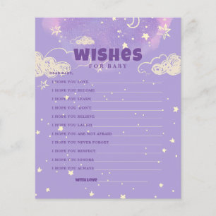 Bonjour Baby Purple Dream Souhaite Baby shower
