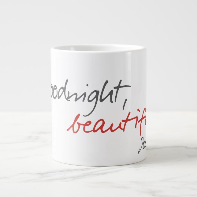 "Bonjour, beau" Joe Covelli cite Mug (Devant)
