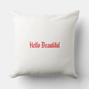 Bonjour Beau & Sweet Dreams Jeter Oreiller