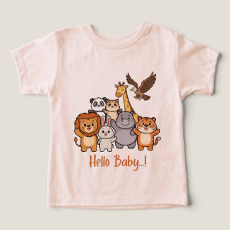 Bonjour Bébé Mignons Animaux de la Forêt Crèche Bé