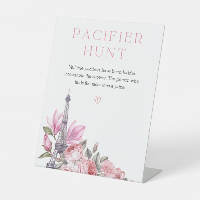 Bonjour Bebe | SIGNE DE CHASSE baby shower-Pacifiq (Recto)