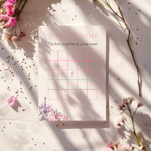 Bonjour Bebe Trouvez la carte de jeu de bingo po
