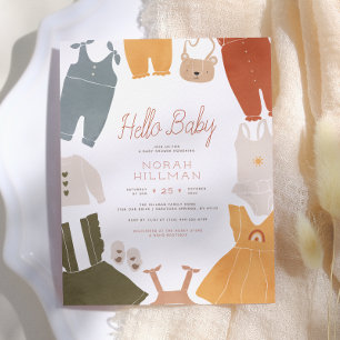 Bonjour Bébé Vêtements Boho Fille Baby Shower Pa
