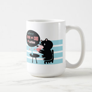 Bonjour, buvez une tasse de café