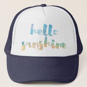 bonjour casquette de soleil