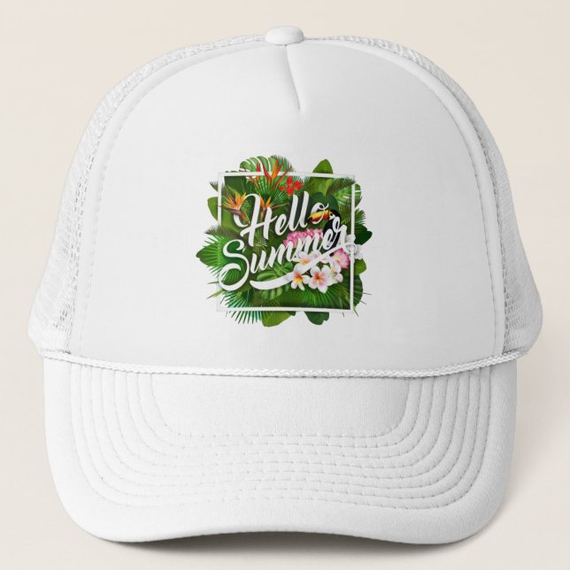 Bonjour Casquette d'été (Devant)