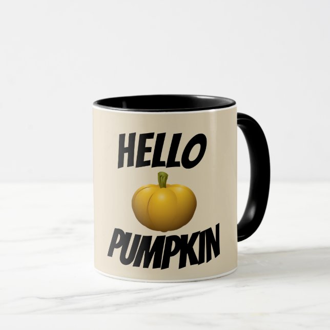 BONJOUR CITROUILLE Coffee Mugs (Devant droit)