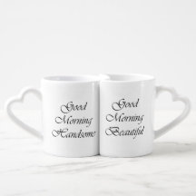 Bonjour couple des tasses