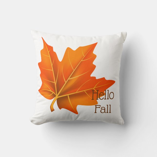 Bonjour Coussin Automne (Recto)