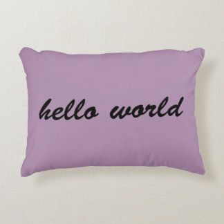 Bonjour coussin mondial