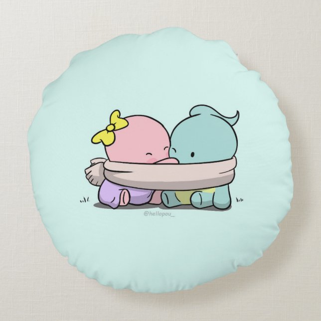 Bonjour Coussin Pou (Dos)